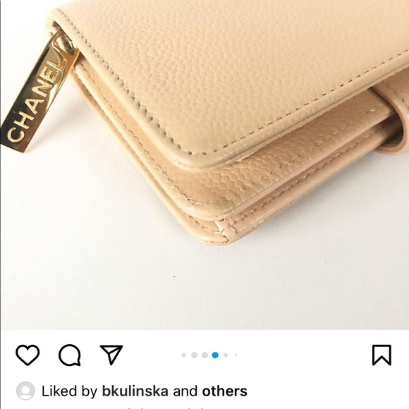 Chanel Nude caviar cc Snap Wallet authentic - Picture 7 of 13